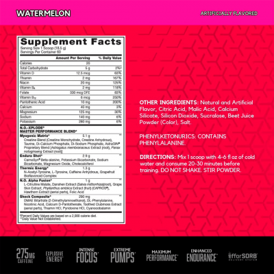 BSN N.O.-XPLODE 1.11 kg Watermelon BSN N.O.-XPLODE 1.11 kg Watermelon