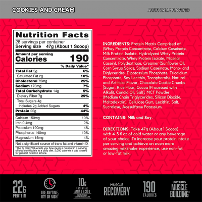 BSN SYNTHA-6 1.32 kg Cookies & Cream BSN SYNTHA-6 1.32 kg Cookies & Cream