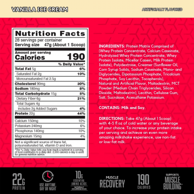 BSN SYNTHA-6 1.32 kg Vanilla Ice Cream BSN SYNTHA-6 1.32 kg Vanilla Ice Cream