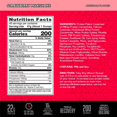 BSN SYNTHA-6 2.27 kg Strawberry Milkshake BSN SYNTHA-6 2.27 kg Strawberry Milkshake