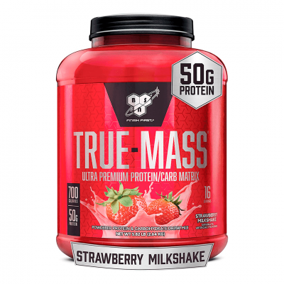 BSN TRUE-MASS 2.64 kg Strawberry Milkshake BSN TRUE-MASS 2.64 kg Strawberry Milkshake