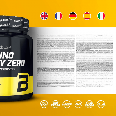 BioTechUSA Amino Energy Zero with Electrolytes 360 g Pineapple mango BioTechUSA Amino Energy Zero with Electrolytes 360 g Pineapple mango