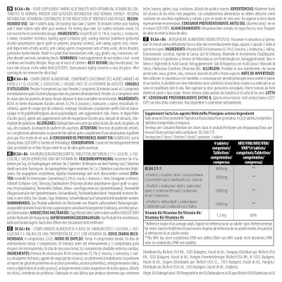 BioTechUSA BCAA+B6 100 tabs BioTechUSA BCAA+B6 100 tabs