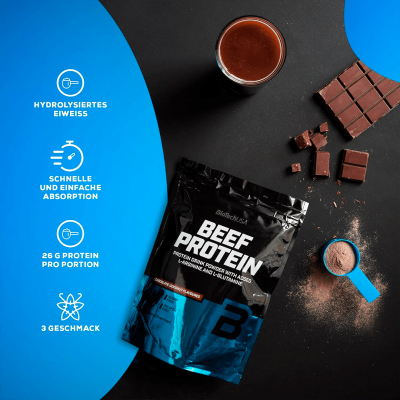 BioTechUSA Beef Protein 500 g Chocolate coconut BioTechUSA Beef Protein 500 g Chocolate coconut