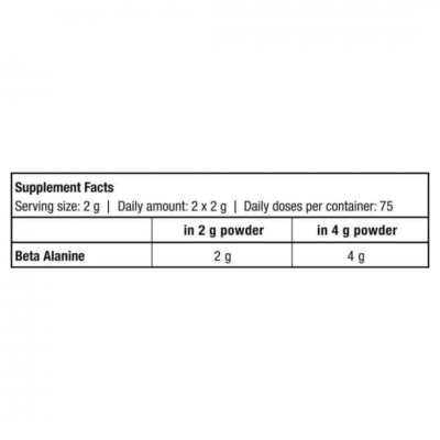 BioTechUSA Beta Alanine Powder 300 g BioTechUSA Beta Alanine Powder 300 g