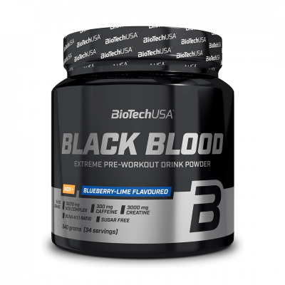 BioTechUSA Black Blood NOX+ 340 g Blueberry lime BioTechUSA Black Blood NOX+ 340 g Blueberry lime