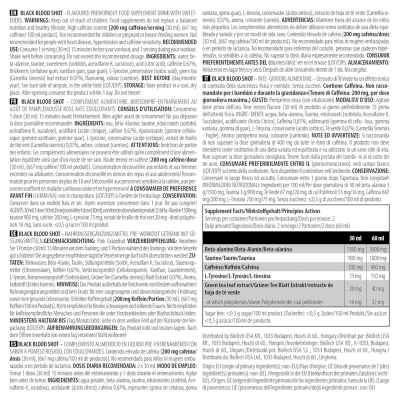 BioTechUSA Black Blood Shot 20x60 ml Pink grapefruit BioTechUSA Black Blood Shot 20x60 ml Pink grapefruit