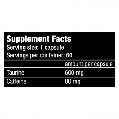 BioTechUSA Caffeine+Taurine 60 caps BioTechUSA Caffeine+Taurine 60 caps