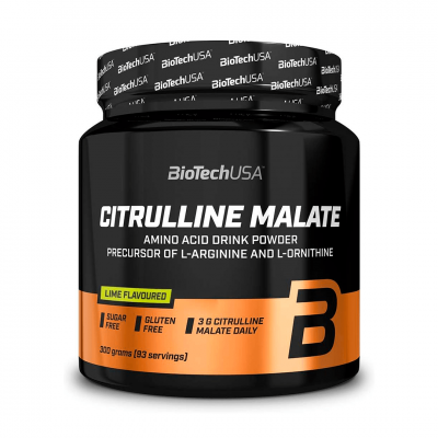 BioTechUSA Citrulline Malate Powder 300 g Lime BioTechUSA Citrulline Malate Powder 300 g Lime