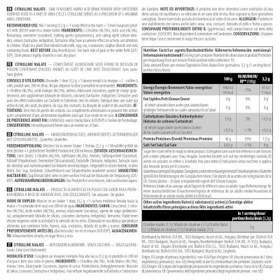 BioTechUSA Citrulline Malate Powder 300 g Lime BioTechUSA Citrulline Malate Powder 300 g Lime