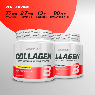 BioTechUSA Collagen 300 g Black raspberry BioTechUSA Collagen 300 g Black raspberry