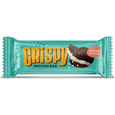 BioTechUSA Crispy Protein Bar 40 g Cocoa BioTechUSA Crispy Protein Bar 40 g Cocoa