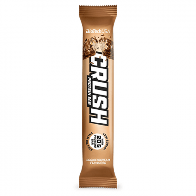 BioTechUSA Crush Protein Bar 64 g Cookies & cream BioTechUSA Crush Protein Bar 64 g Cookies & cream