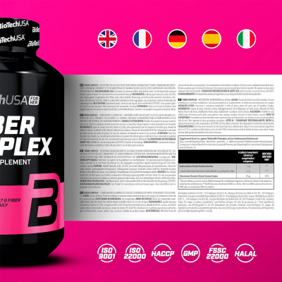 BioTechUSA Fiber Complex 120 tabs Fruit Punch BioTechUSA Fiber Complex 120 tabs Fruit Punch