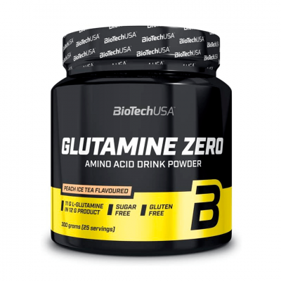BioTechUSA Glutamine Zero 300 g Peach ice tea BioTechUSA Glutamine Zero 300 g Peach ice tea
