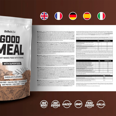 BioTechUSA Good Meal 1000 g Chocolate BioTechUSA Good Meal 1000 g Chocolate