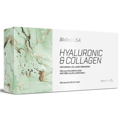 BioTechUSA Hyaluronic & Collagen 120 caps BioTechUSA Hyaluronic & Collagen 120 caps