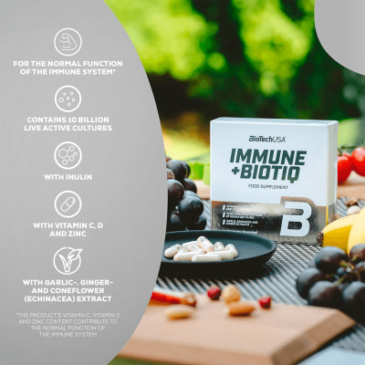 BioTechUSA Immune + Biotiq 18 + 18 caps BioTechUSA Immune + Biotiq 18 + 18 caps