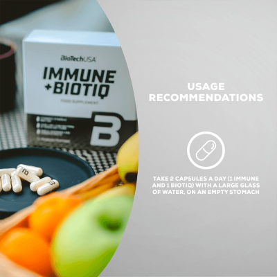 BioTechUSA Immune + Biotiq 18 + 18 caps BioTechUSA Immune + Biotiq 18 + 18 caps
