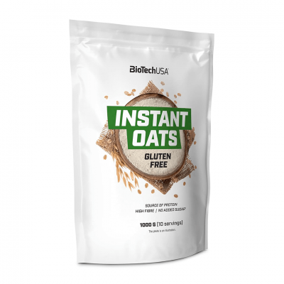 BioTechUSA Instant Oats gluten free 1000 g Chocolate BioTechUSA Instant Oats gluten free 1000 g Chocolate