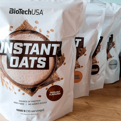 BioTechUSA Instant Oats 1000 g Chocolate BioTechUSA Instant Oats 1000 g Chocolate