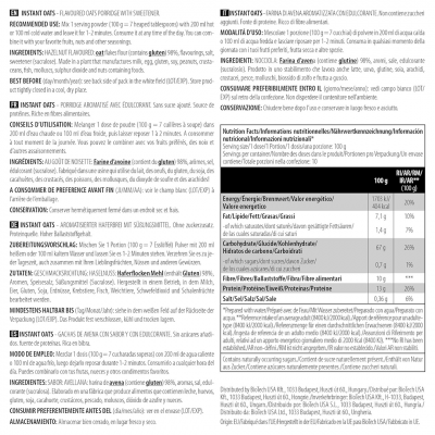 BioTechUSA Instant Oats 1000 g Chocolate BioTechUSA Instant Oats 1000 g Chocolate