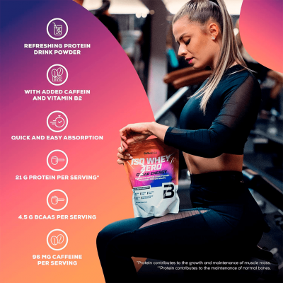 BioTechUSA Iso Whey Zero Clear Energy 1000 g Tutti frutti BioTechUSA Iso Whey Zero Clear Energy 1000 g Tutti frutti
