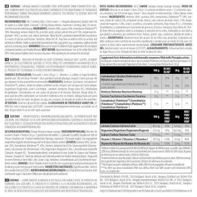 BioTechUSA IsoTonic 30 g Orange mango BioTechUSA IsoTonic 30 g Orange mango