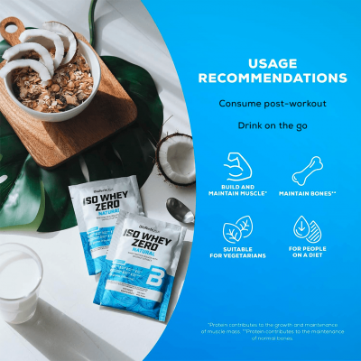 BioTechUSA IsoWhey Zero Natural 1000 g Coconut BioTechUSA IsoWhey Zero Natural 1000 g Coconut