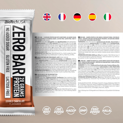 BioTechUSA KIT ZERO Bar Flavour Mix 10x50 g BioTechUSA KIT ZERO Bar Flavour Mix 10x50 g