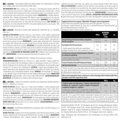 BioTechUSA L-Arginine Powder 300 g Unflavoured BioTechUSA L-Arginine Powder 300 g Unflavoured