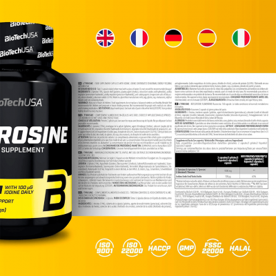 BioTechUSA L-Tyrosine 100 caps BioTechUSA L-Tyrosine 100 caps