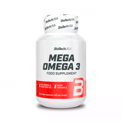 BioTechUSA Mega Omega 3 90 softgel caps BioTechUSA Mega Omega 3 90 softgel caps