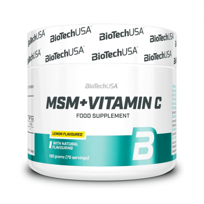 BioTechUSA MSM + Vitamin C 150 g Unflavoured BioTechUSA MSM + Vitamin C 150 g Unflavoured