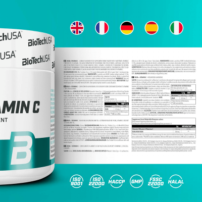 BioTechUSA MSM + Vitamin C 150 g Unflavoured BioTechUSA MSM + Vitamin C 150 g Unflavoured