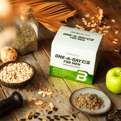 BioTechUSA One A Day 50+ for men 30 pack BioTechUSA One A Day 50+ for men 30 pack