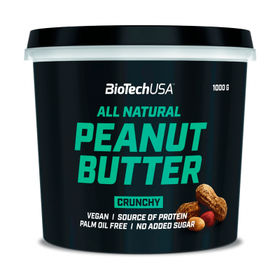 BioTechUSA Peanut Butter 1000 g Crunchy BioTechUSA Peanut Butter 1000 g Crunchy