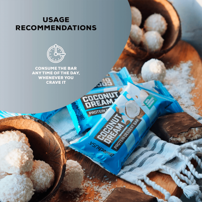 BioTechUSA Protein Dessert Bar 50 g White almond BioTechUSA Protein Dessert Bar 50 g White almond