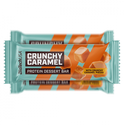 BioTechUSA Protein Dessert Bar 50 g Crunchy caramel BioTechUSA Protein Dessert Bar 50 g Crunchy caramel