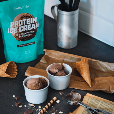 BioTechUSA Protein Ice Cream 500 g Chocolate BioTechUSA Protein Ice Cream 500 g Chocolate