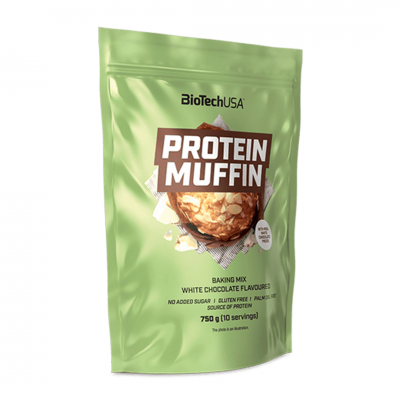 BioTechUSA Protein Muffin 750 g White Chocolate BioTechUSA Protein Muffin 750 g White Chocolate