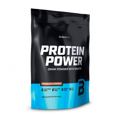 BioTechUSA Protein Power 1000 g Chocolate BioTechUSA Protein Power 1000 g Chocolate