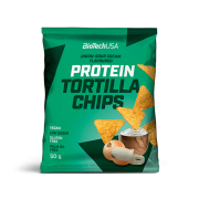 BioTechUSA Protein Tortilla Chips 50 g Onion sour cream