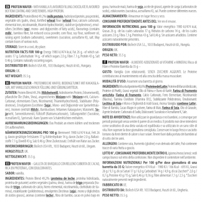 BioTechUSA Protein Wafer 35 g Vanilla BioTechUSA Protein Wafer 35 g Vanilla