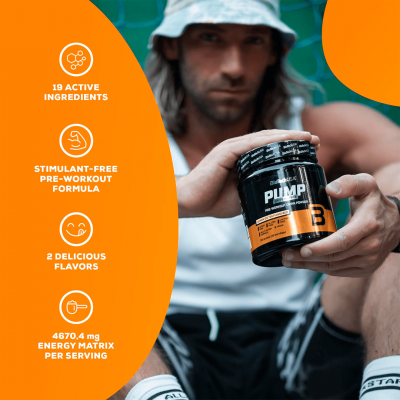 BioTechUSA Pump Caffeine free 330 g Lemon ice tea BioTechUSA Pump Caffeine free 330 g Lemon ice tea