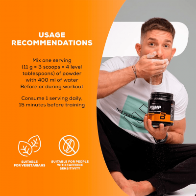 BioTechUSA Pump Caffeine free 330 g Lemon ice tea BioTechUSA Pump Caffeine free 330 g Lemon ice tea