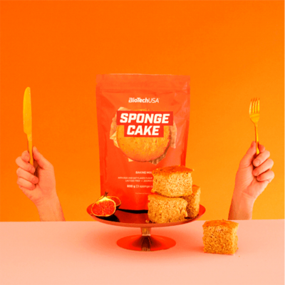 BioTechUSA Sponge Cake Baking Mix 600 g BioTechUSA Sponge Cake Baking Mix 600 g