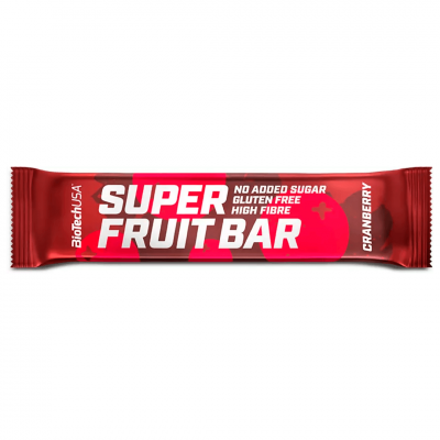 BioTechUSA Super Fruit Bar 30 g Cranberry BioTechUSA Super Fruit Bar 30 g Cranberry
