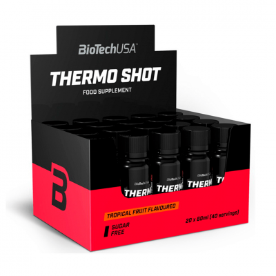 BioTechUSA Thermo Shot 20х60 ml Tropical fruit BioTechUSA Thermo Shot 20х60 ml Tropical fruit
