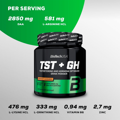 BioTechUSA TST+GH 300 g Orange BioTechUSA TST+GH 300 g Orange
